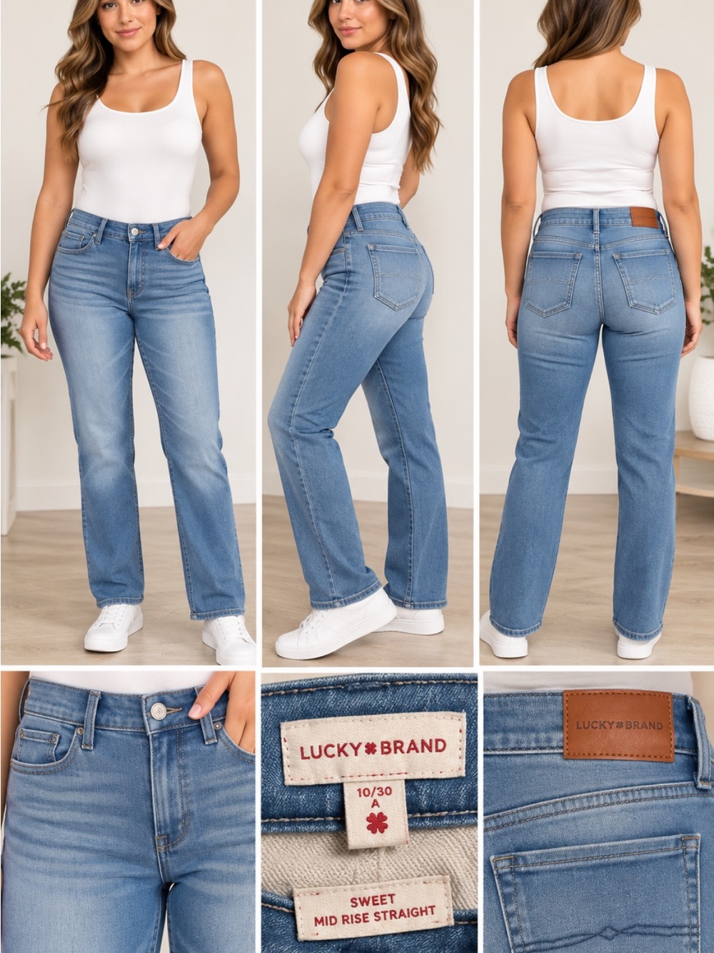 Lucky Brand Light Blue Flare Jeans